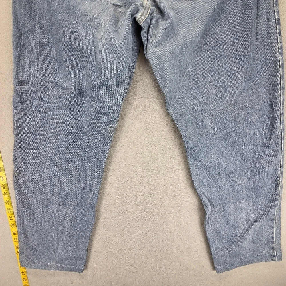 Vintage Diesel Jeans Mens 32x28‎ Blue Relaxed Tapered Button Fly Made In Italy